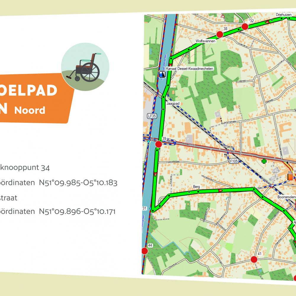 Rolstoelpad Balen